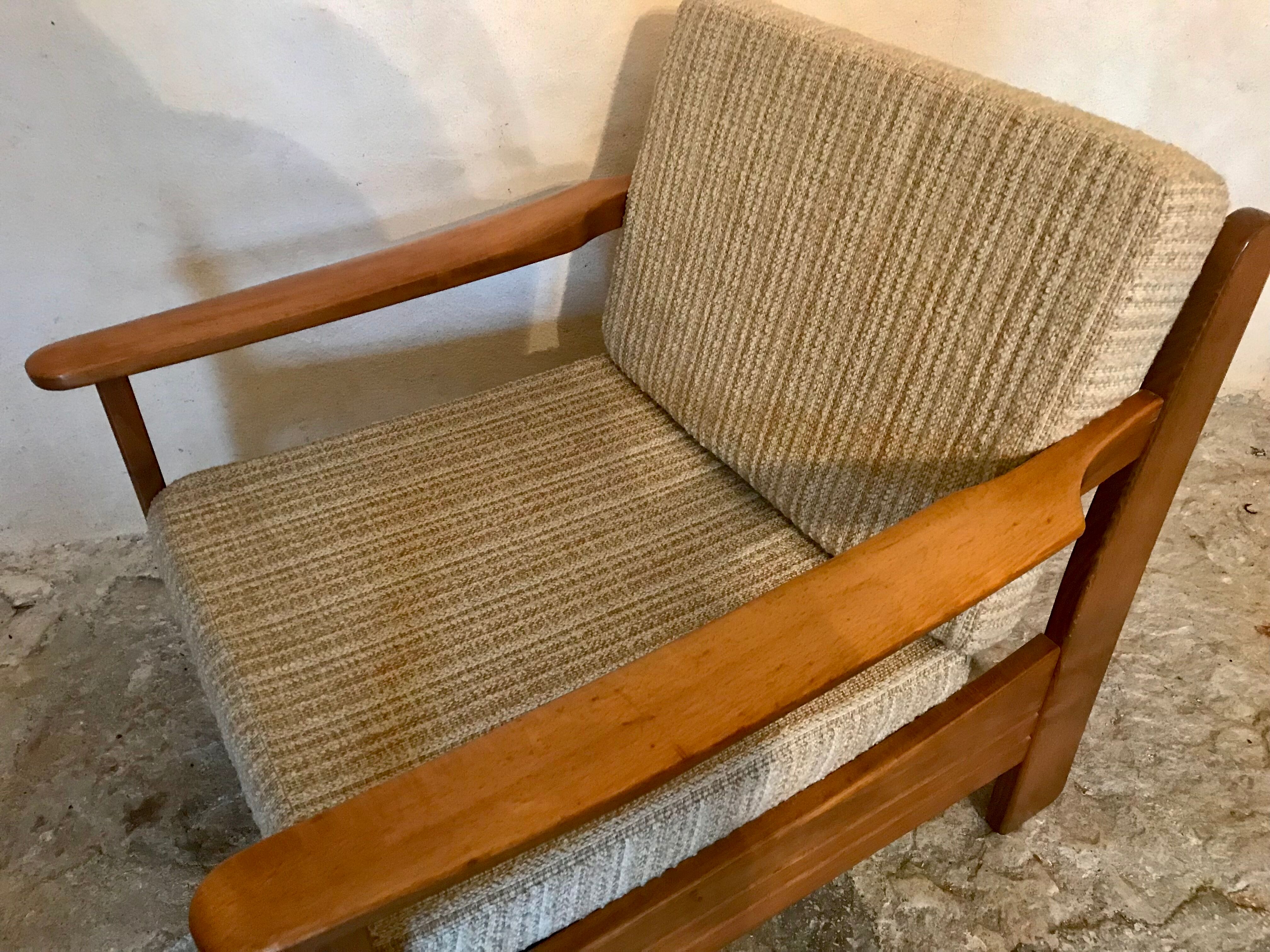 Vintage Scandinavian armchair 1960-1980's