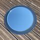 Two-tone round bathroom mirror
