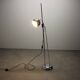 Adjustable Italian chrome floor lamp Space Age, 1960s