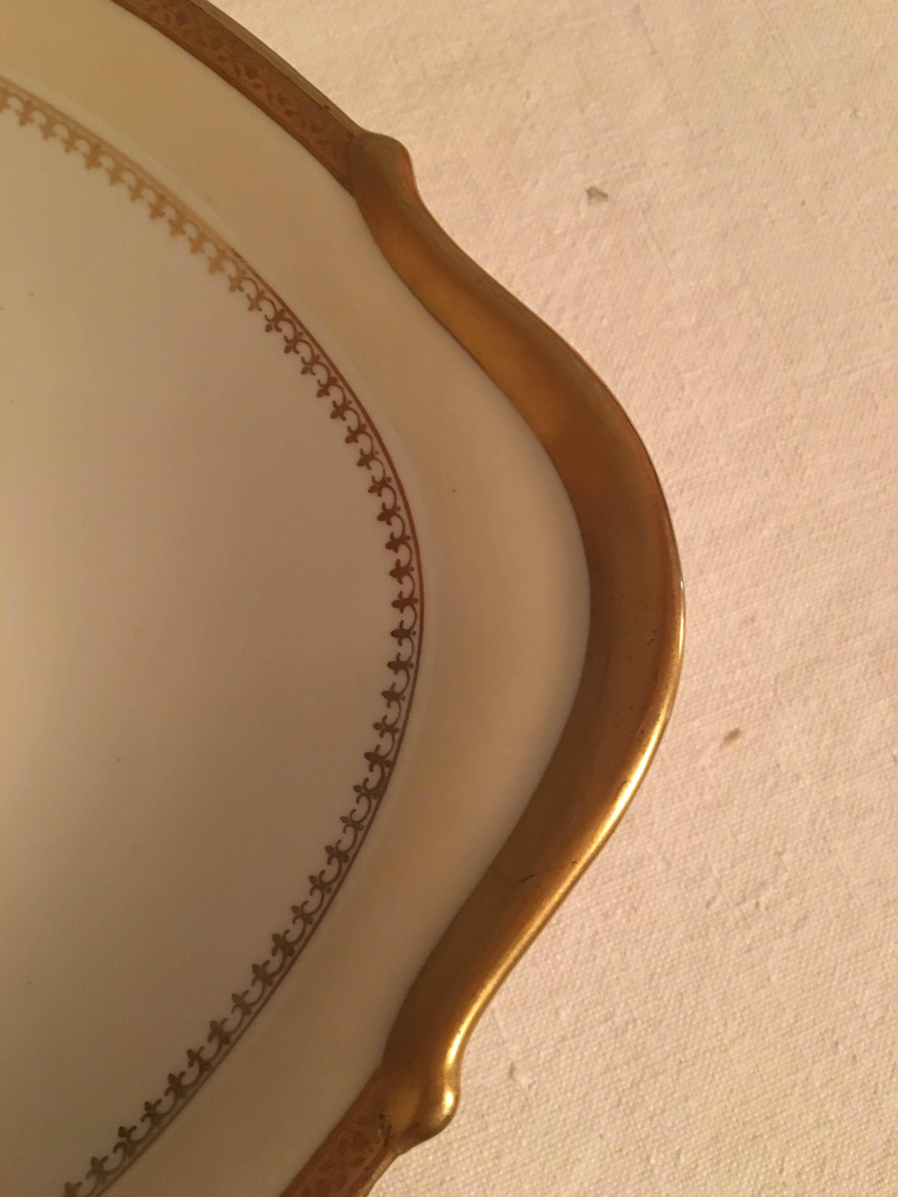 Limoges porcelain dish from Raynaud House