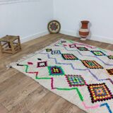 Handmade Moroccan Berber rug 260 X 162 CM
