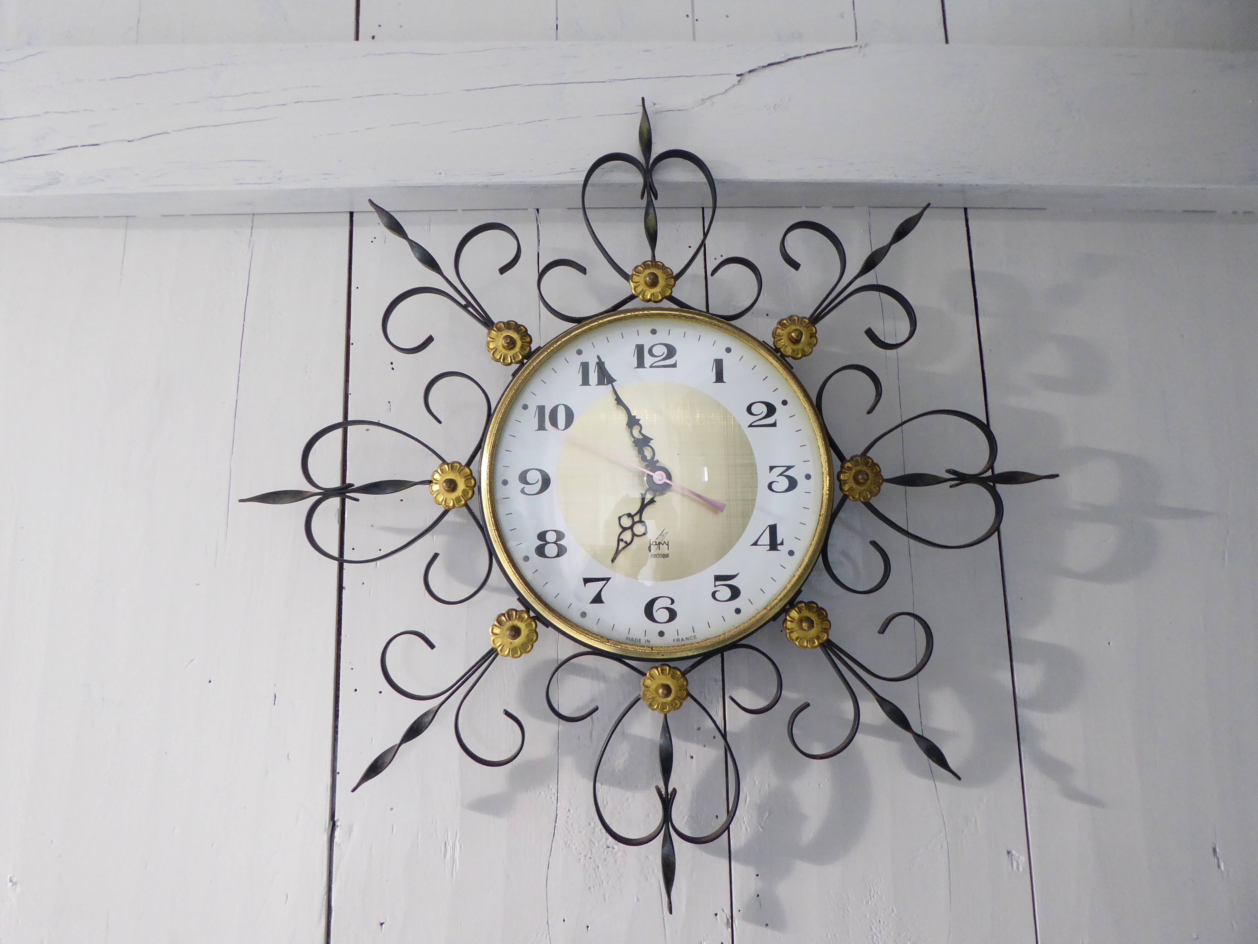 Vintage japy wall clock