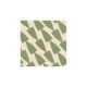 Abstract painting on green B281 paper signed eawy