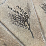 Vintage coffee table signed Barrois