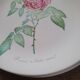 8 oval plates Salins – 1970s – Botanical roses