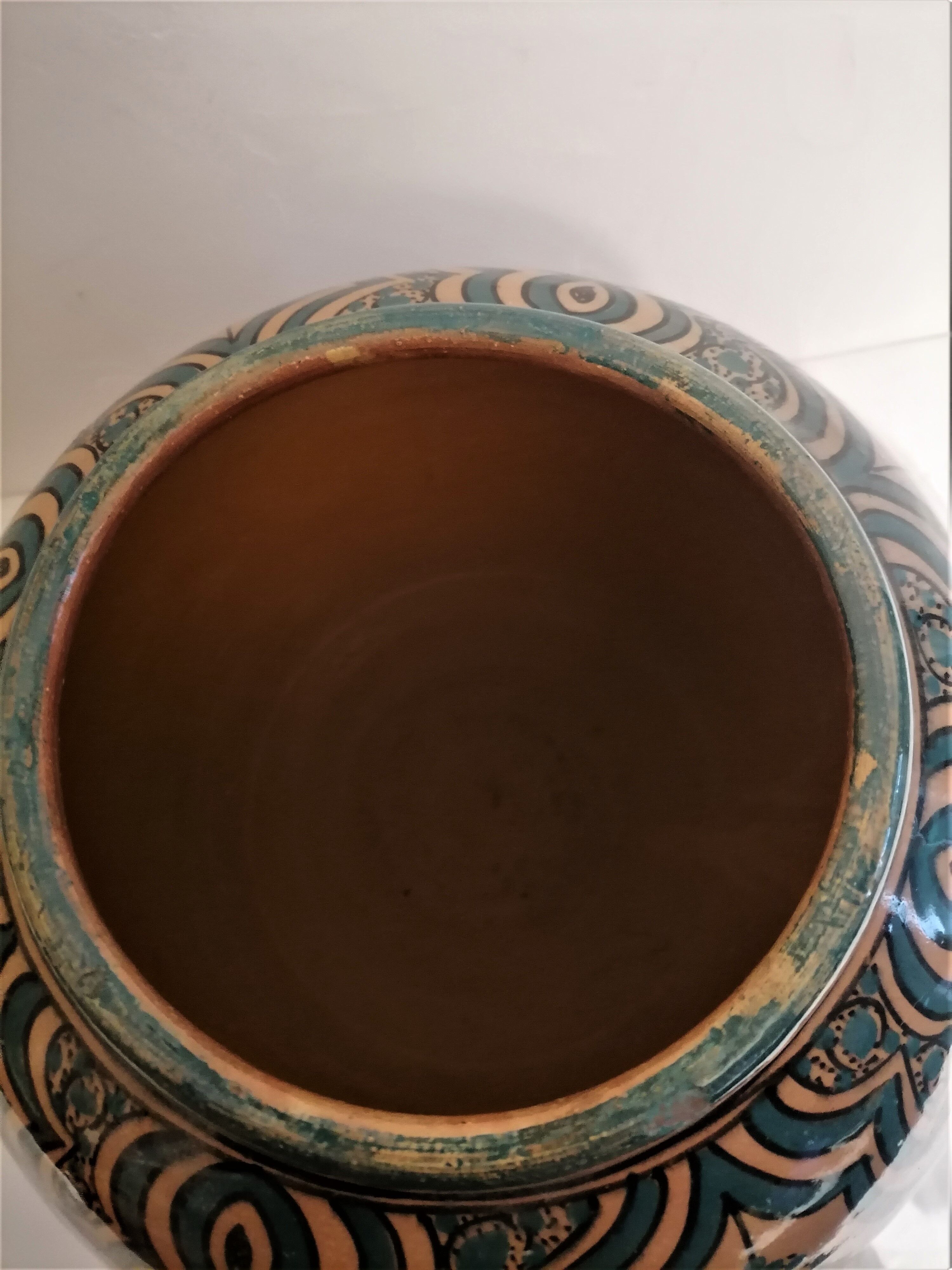 Moroccan oriental ball vase, year 40 - 50s