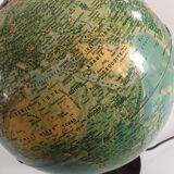 Globe earth bright black vintage