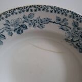 4 assiettes creuses Terre de Fer modèle Guadeloupe Saint Amand