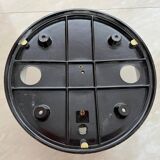 Midcentury Bakelite/Glass ceiling lamp/flush mount or wall lamp, 1960s