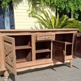 Airbrushed basque sideboard