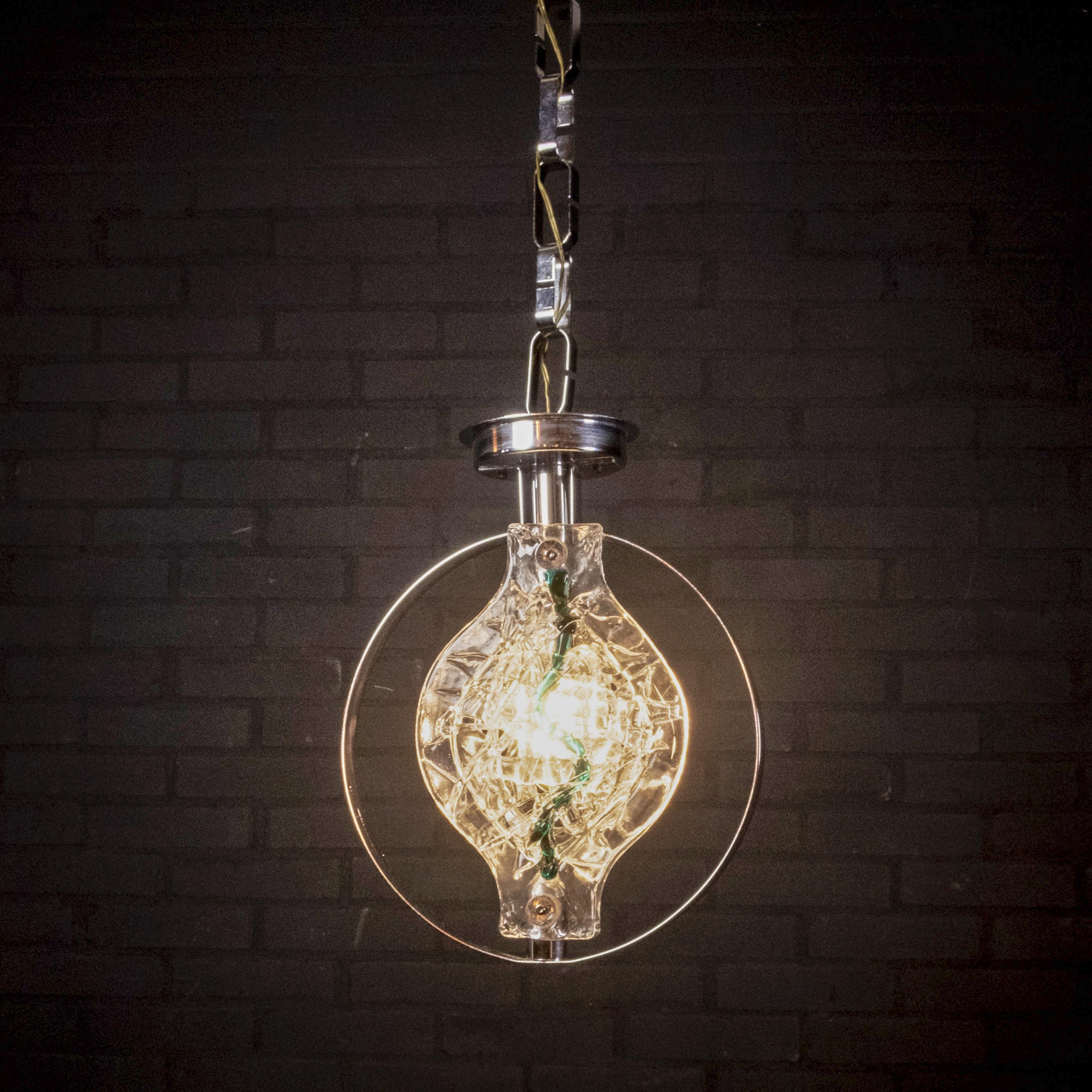 Ceiling Lamp in Murano Glass by Toni Zuccheri