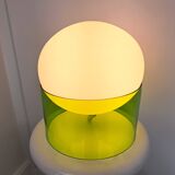 UFO glass globe lamp from Ikea vintage space age dlg by Joe Colombo