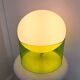 UFO glass globe lamp from Ikea vintage space age dlg by Joe Colombo