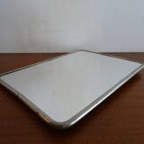 Vintage barber's mirror 23.5 cm by 17.5 cm