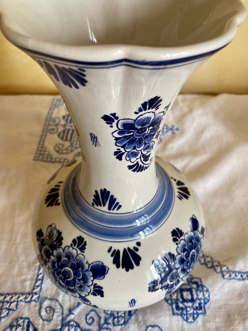 Vase signé Delft Blue en porcelaine | Selency