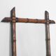 Mirror Faux Bamboo Solid Wood 1940s