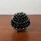 Stackable metal ashtray hedgehog mid-century USSR, 1960s, set of 6