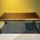 Bamboo And Burlwood Top Dining Table, Italy, 1970's