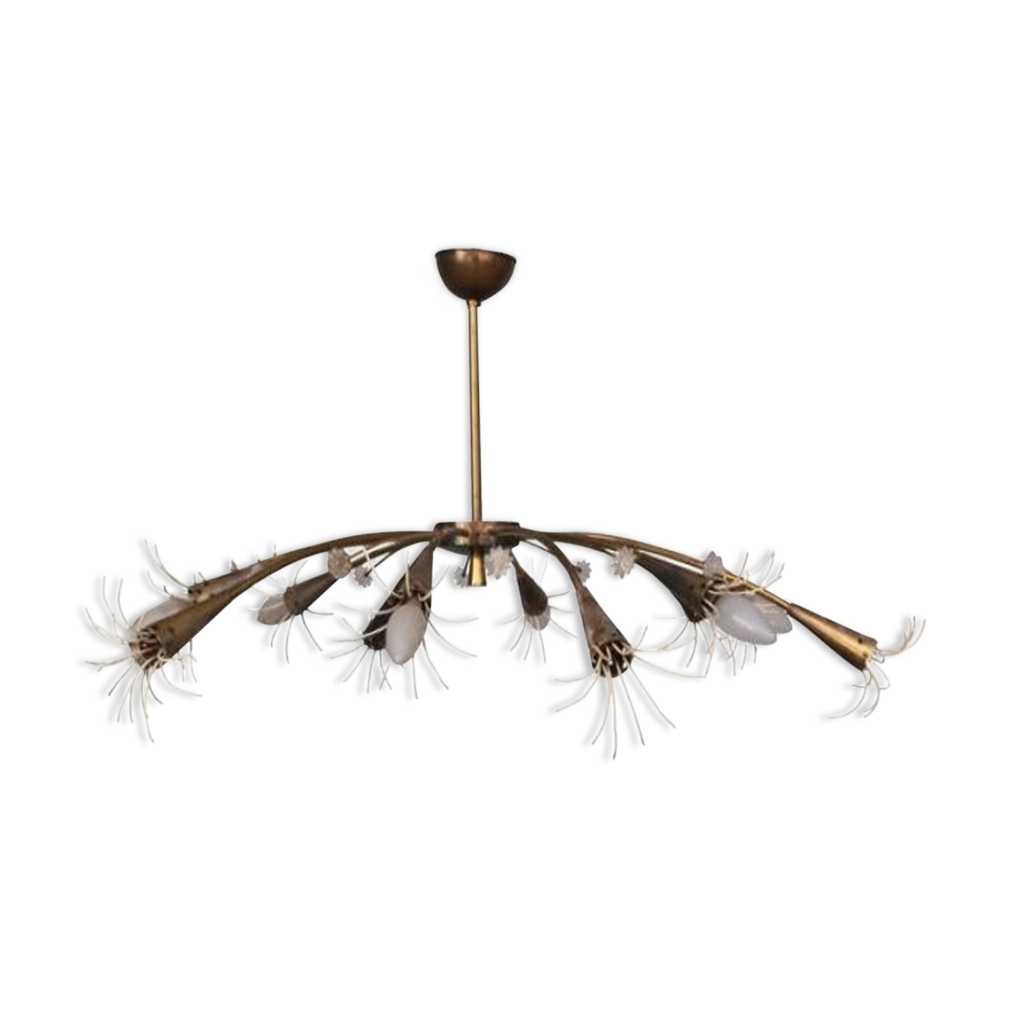 Chandelier 12 light 1960