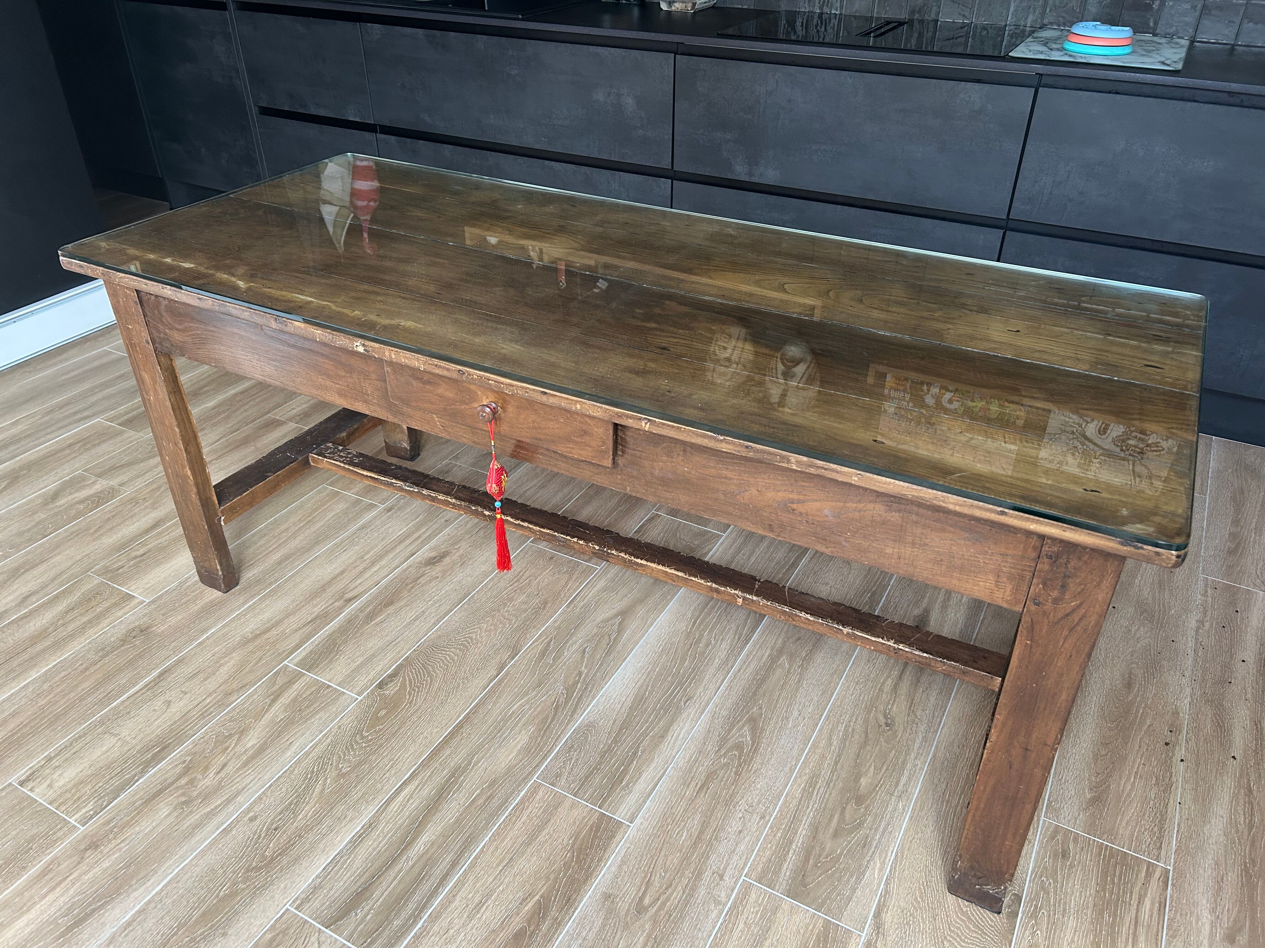 Old farmhouse table