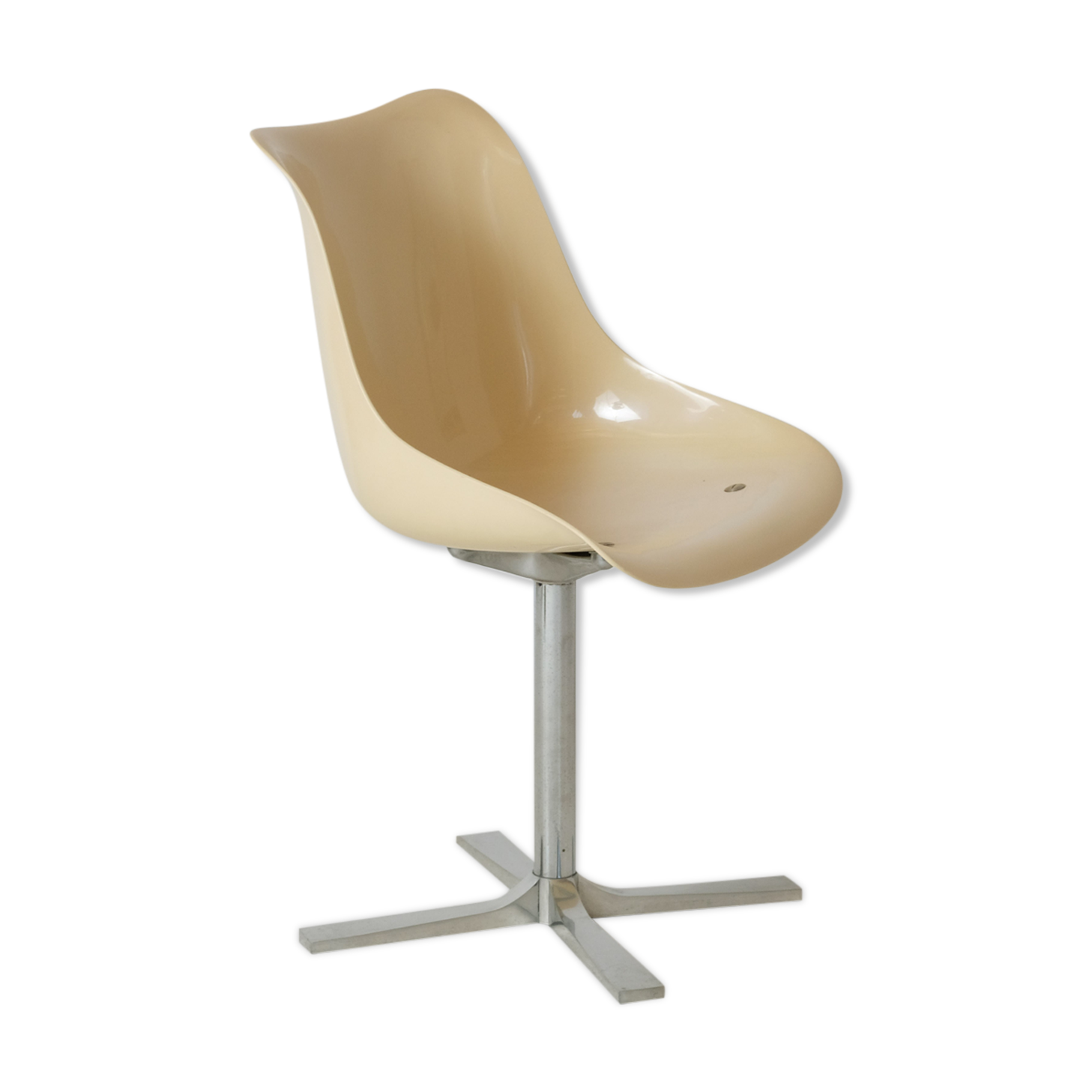 Chaise pivotante Roche Bobois 1970