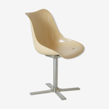 Chaise pivotante Roche Bobois 1970