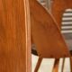 Set of 4 Antonin Suman chairs for Tatra Nabytok 1960