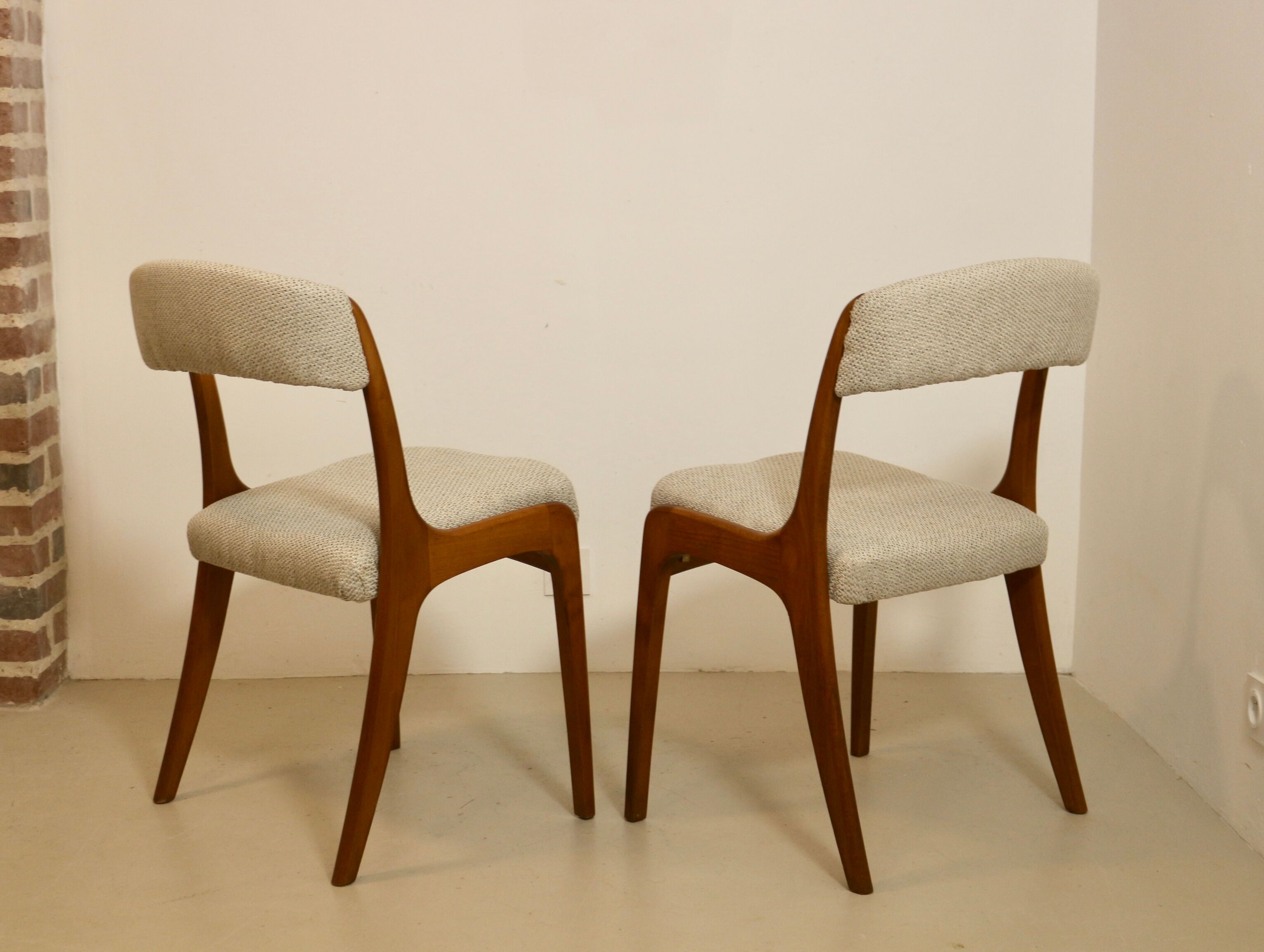 Pair of chairs gondola Baumann year 60