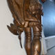 Antique statue lamp "The Hunt Louis XIII" signed LSF