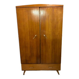 Armoire vintage pieds compas