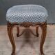 Louis XV style pouf velvet cover