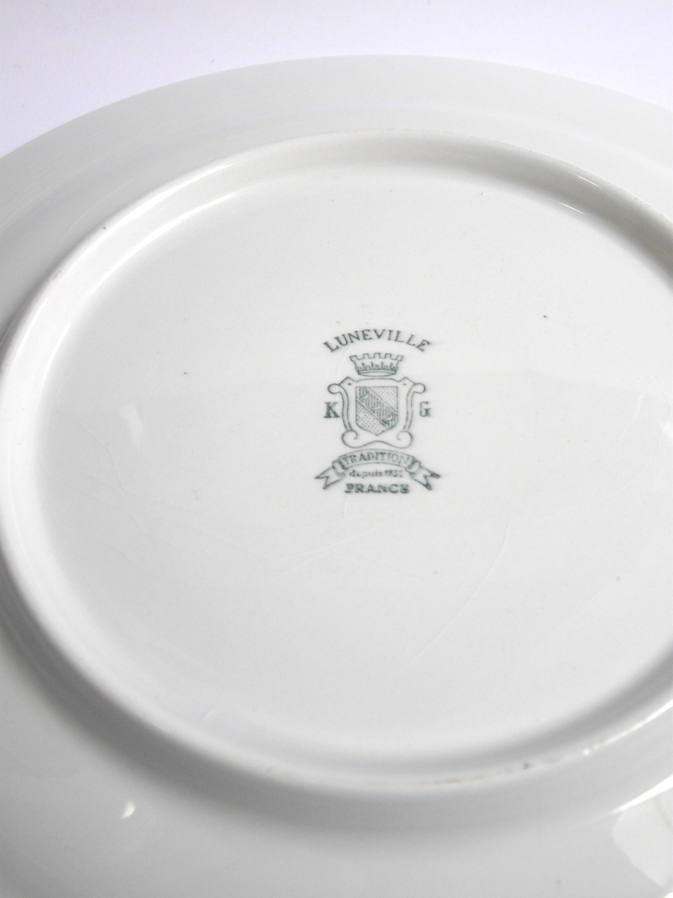 Round hollow dish KG Lunéville