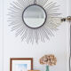 Metal sun mirror 70cm