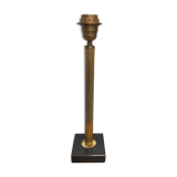 Lamp foot column metal and marble 50s