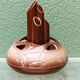 Ceramic vase, flower holder, ikebana, signed, 1960s