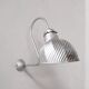 Pair of antique mercury glass silver wall lights