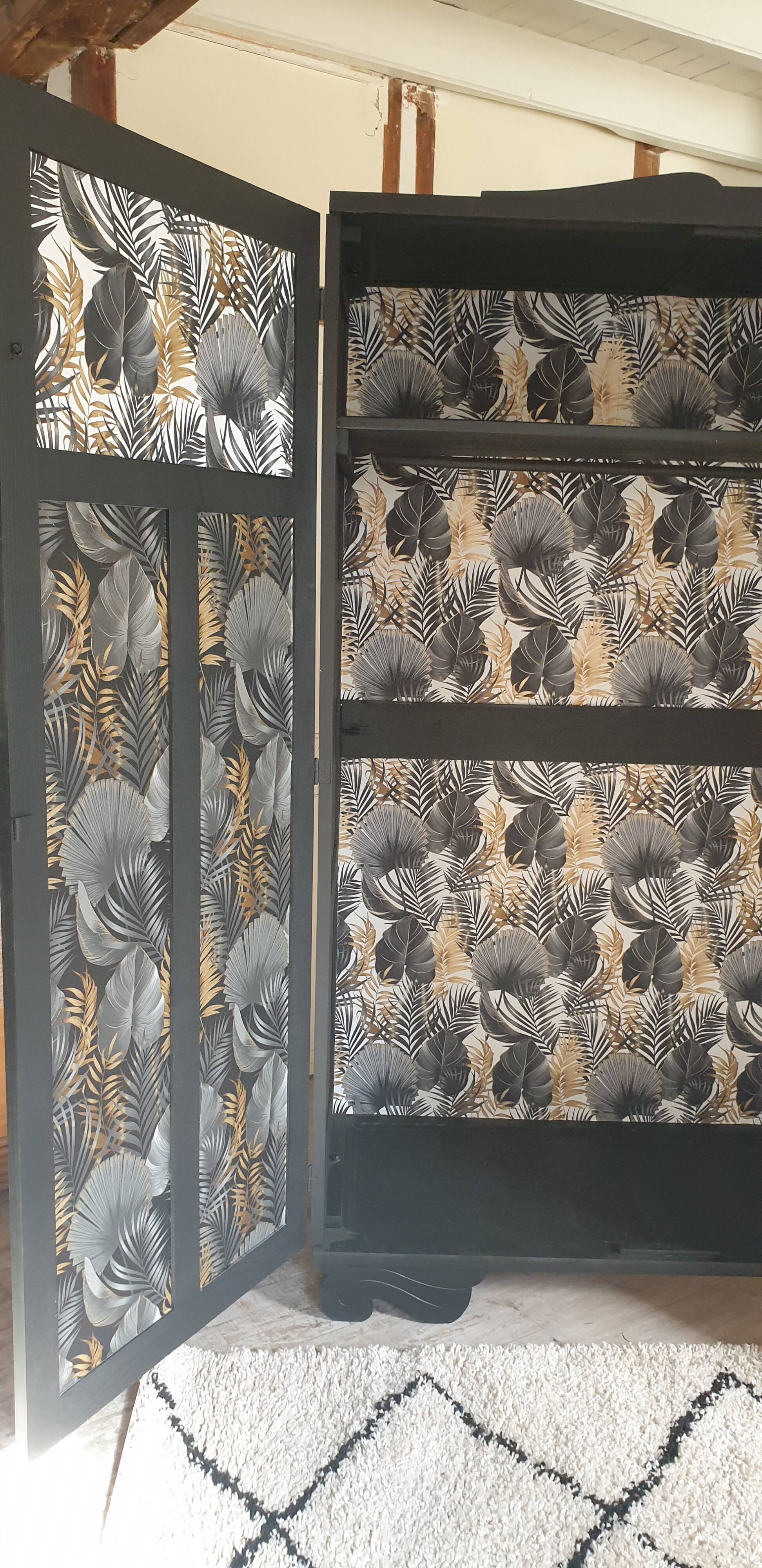 Armoire penderie art déco