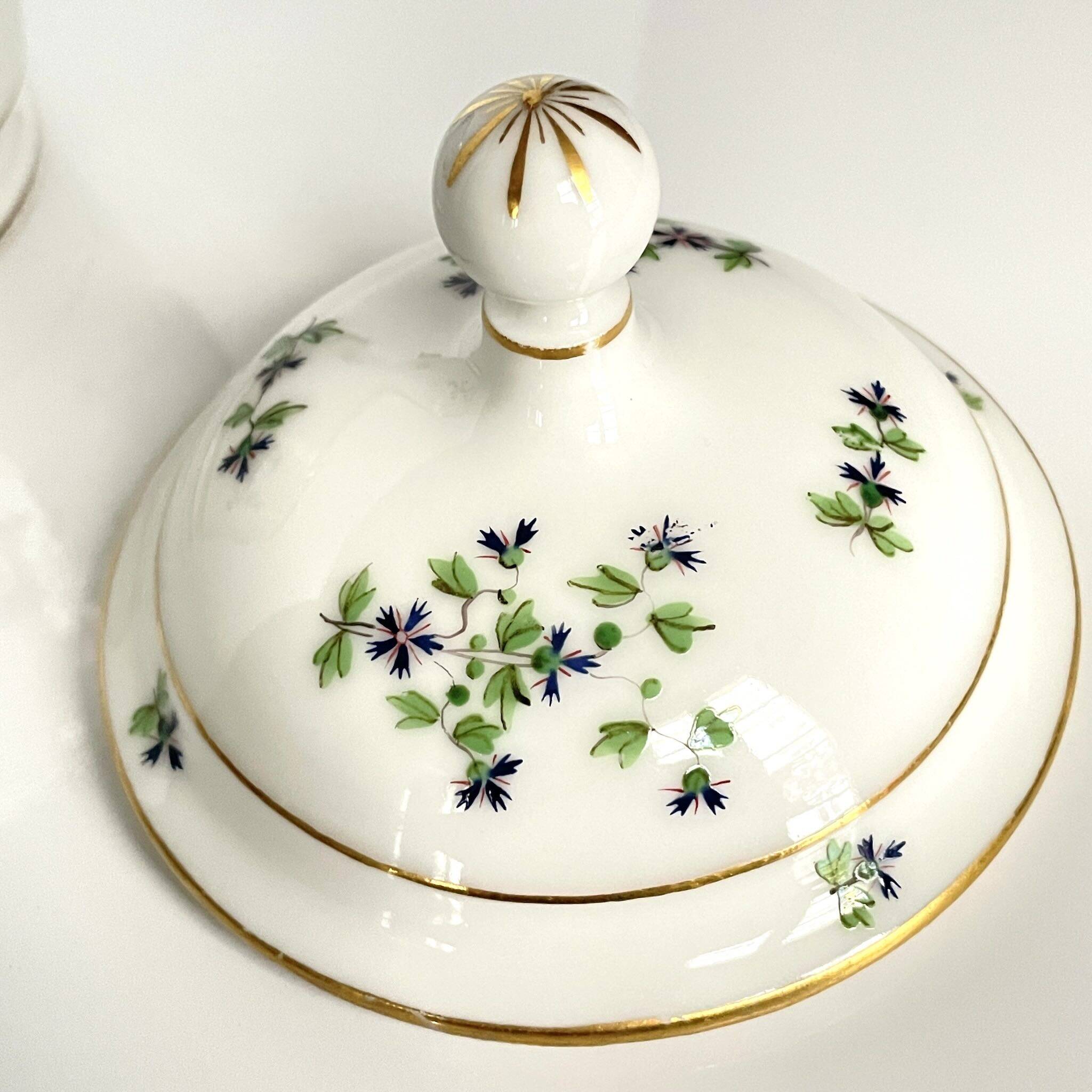 Porcelain Sugar Pot of the Duke of Angoulême | Barbeaux | 19th Century