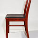 4 rosewood chairs from the 1960s in Scandinavian design.