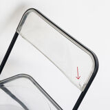 Set of 4 vintage folding chairs published by Stua, Spain 1980.