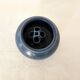 Small Blue Ceramic Flower Vase Signed Gérald POTT
