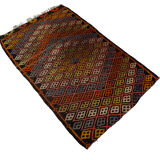 Vintage Turkish Kilim Rug , 77 x 50 cm