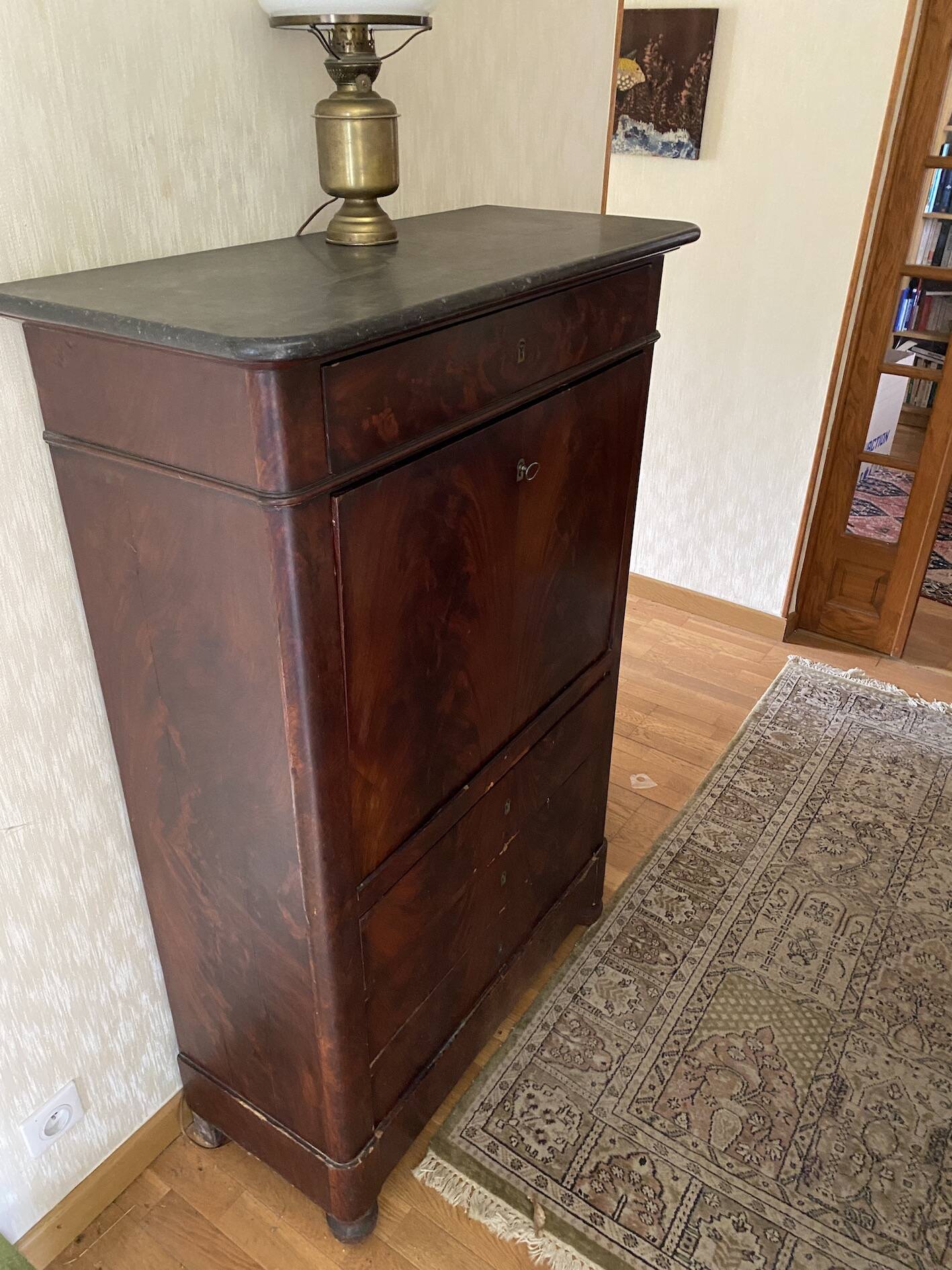 Mahogany Secretary Restoration Period