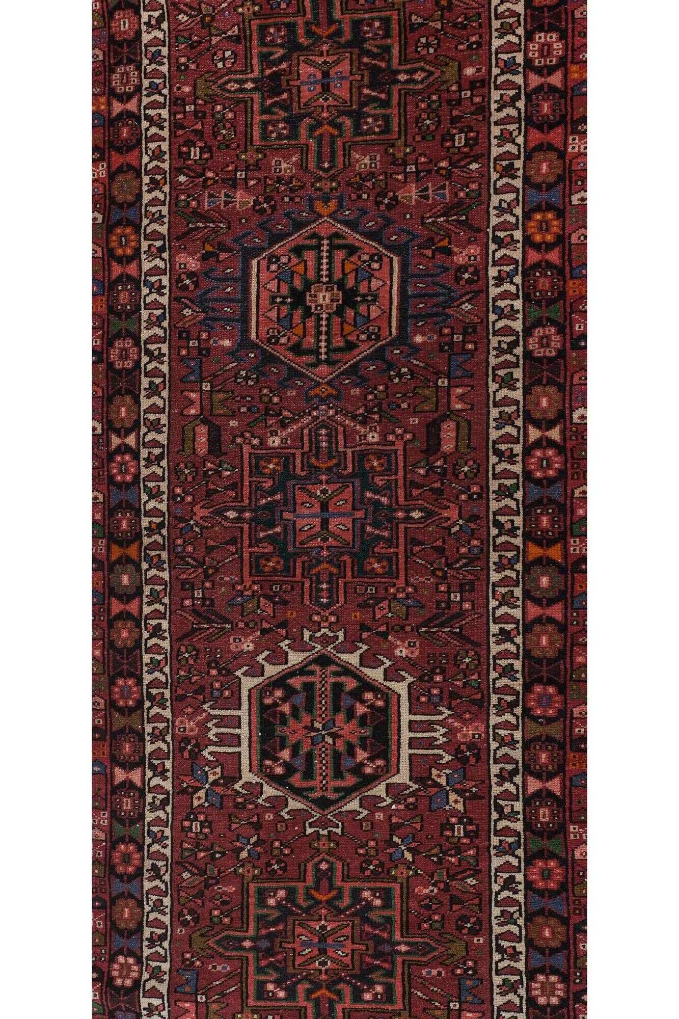 Tapis de couloir turc vintage