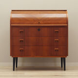 Teak secretary, Danish design, 1970s, production Denmark