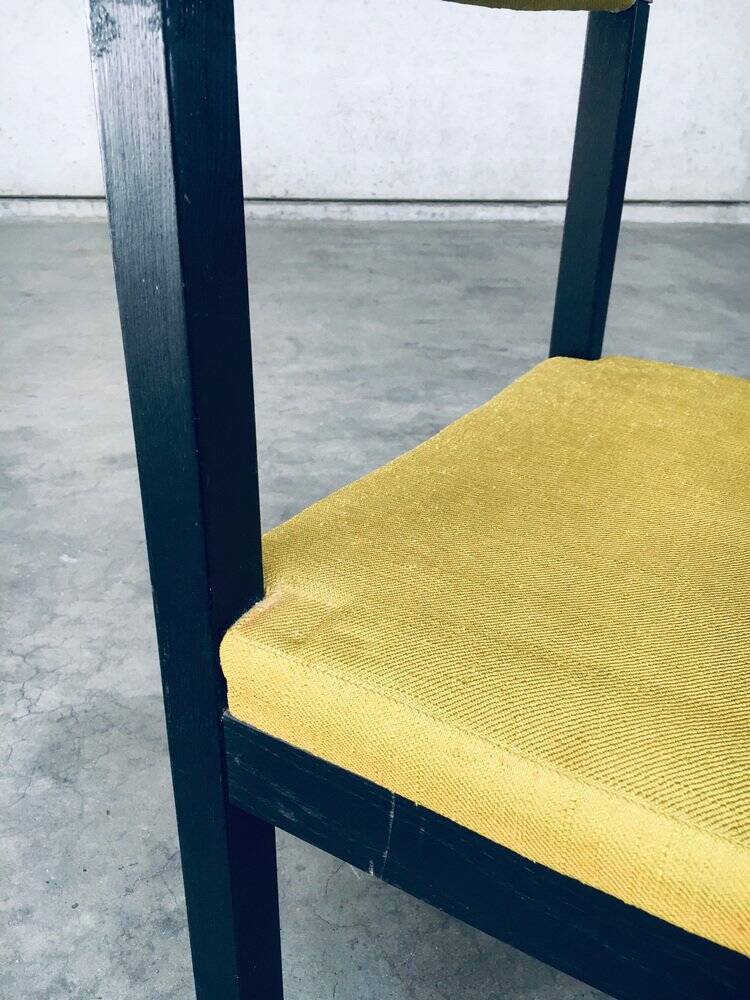 Mid-Century Modern Dining Chair Set by J. Batenburg for Mi, Belgium 1969, Set of 6