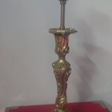 Golden bronze lamp
