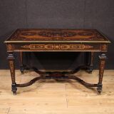 20th century French inlaid writing table