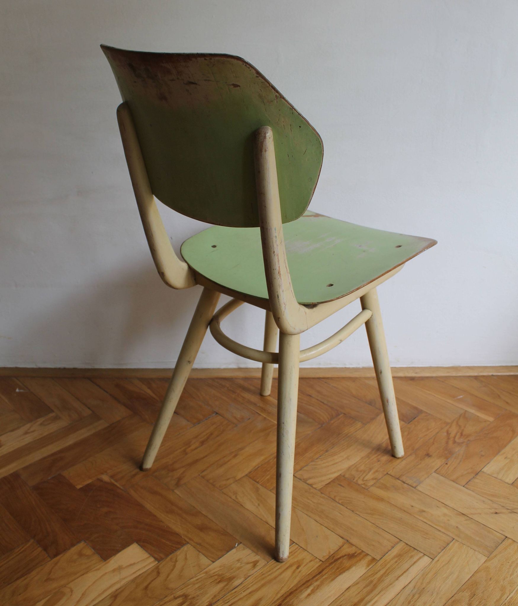 Pair of 1960's Mid Century Modern Dining Chairs by TON