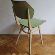 Pair of 1960's Mid Century Modern Dining Chairs by TON